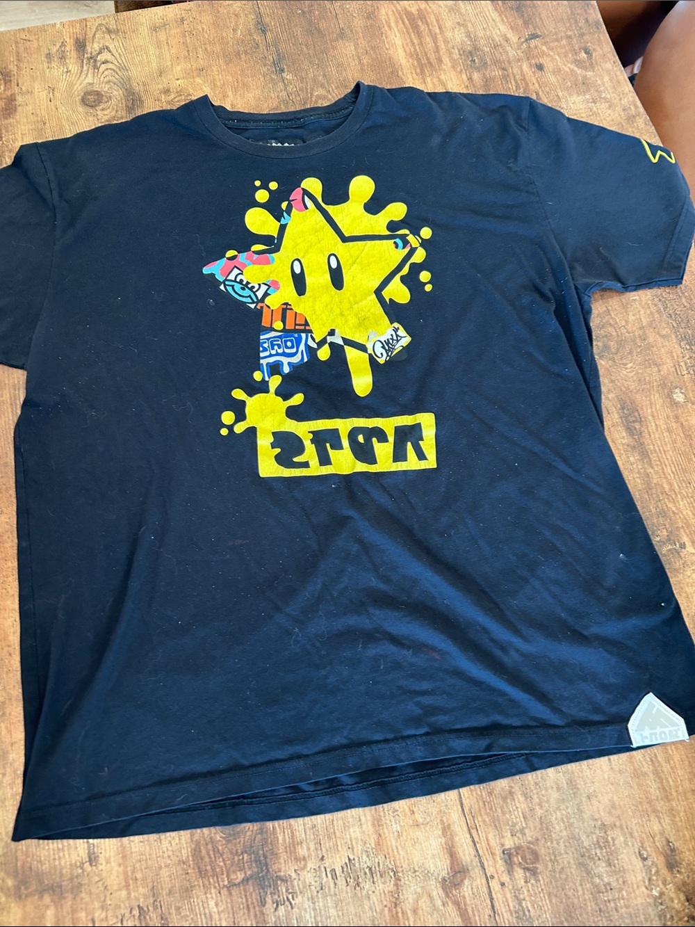 Nintendo Splatoon 2 Festival T Shirt Super Mario Star 35th Anniversary - XXL